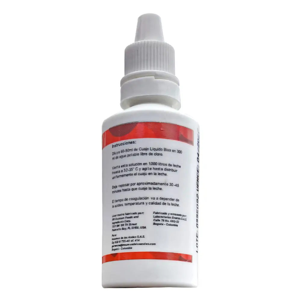 Cuajo Líquido Bixa x 30 ml (Gotero) - Image 2