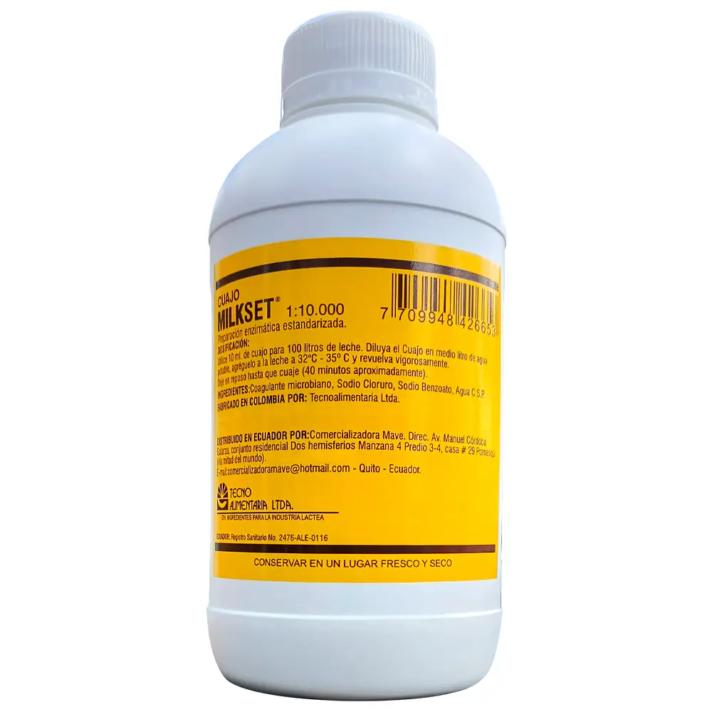 Cuajo Líquido Milkset x 500 mL - Image 3